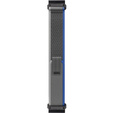 Нейлоновий ремінець до Garmin Fenix 22mm, Grey / Blue