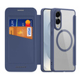 Чехол Dux Ducis до Samsung Galaxy S25 Edge, Skin X Pro, MagSafe, темно-синий