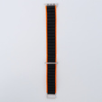 Нейлоновый ремешок для Apple Watch 1/2/3/4/5/6/7/8/SE/ULTRA 42/44/45/49 мм, оранжевая  / чёрный
