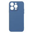 Чехол до iPhone 15 Pro, Silicone Lite, темно-синий