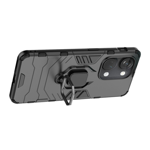 Чехол до OnePlus Nord 3 5G, Kickstand Ring, чёрный
