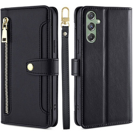 Чохол-книжка для Samsung Galaxy M34, Wallet Zipper Pocket, чорний