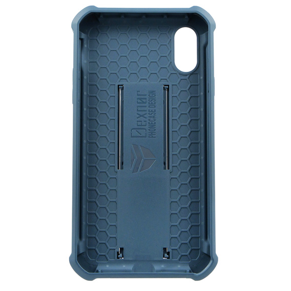 Броньований чохол для iPhone XR, Dexnor Full Body, темно-синій