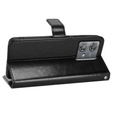 Откидной чехол для Motorola Edge 40 Neo, Crazy Horse Wallet, чёрный
