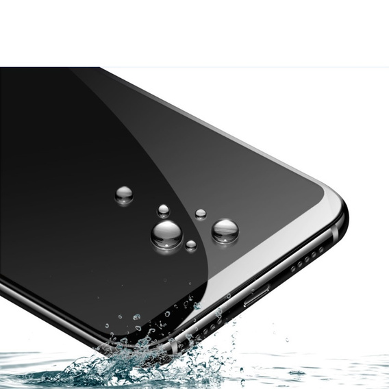 Загартоване скло IMAK Full Cover для Xiaomi Redmi Note 13 5G, чорна рамка