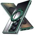 Магнитный чехол для Samsung Galaxy S25 Ultra, для MagSafe, зелёный