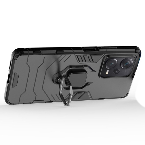 Чoхол до Xiaomi Redmi Note 12 Pro+ 5G, Kickstand Ring, чорний