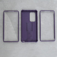 Бронированный чехол для Samsung Galaxy S23 Ultra, Dexnor Full Body (Two Frames), фиолетовый