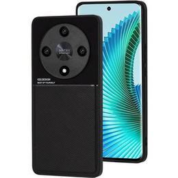 Чехол для Honor Magic 6 Lite 5G, с магнитной накладкой, чёрный