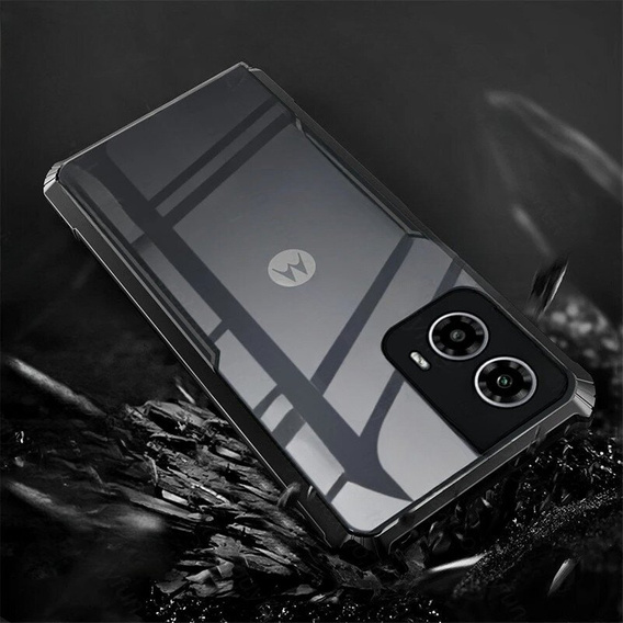 Чoхол до Motorola Moto G24 / G24 Power / G04, AntiDrop Hybrid, чорний