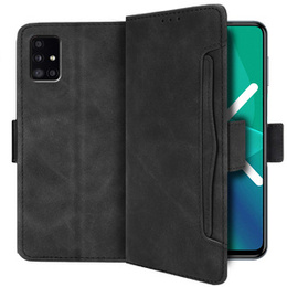 Откидной чехол для Samsung Galaxy A51 5G, Card Slot, чёрный