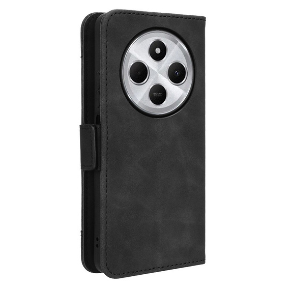 Футляр з клапаном для Xiaomi Redmi 14C / Xiaomi Poco C75, Card Slot, чорний