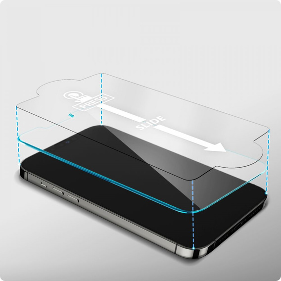 Чохол + скло Spigen для iPhone 13 Pro, Crystal Pack, Crystal Clear