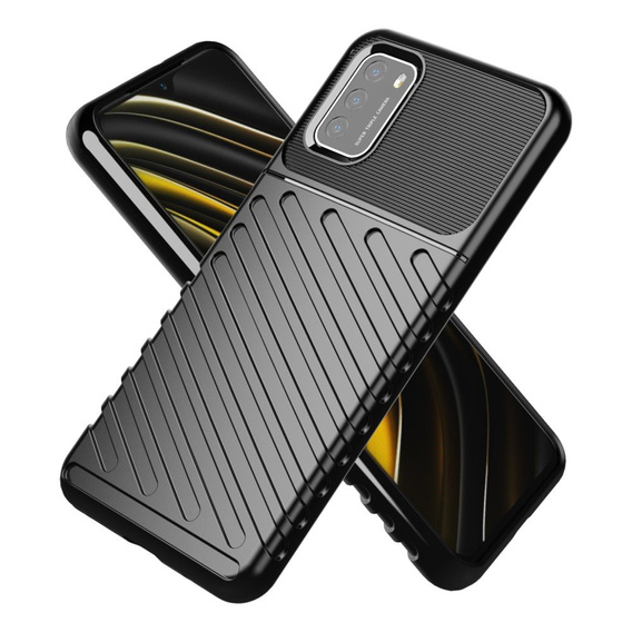 Чoхол до Xiaomi Poco M3, Thunder, чорний