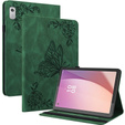 Чехол для Lenovo Tab M9, Butterfly, зелёный