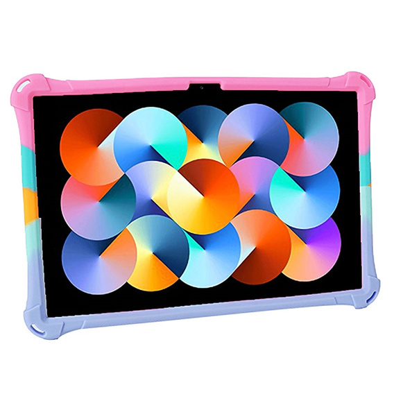 Чехол для Xiaomi Redmi Pad SE 11", бронированный с подставкой и ремешком, цветной