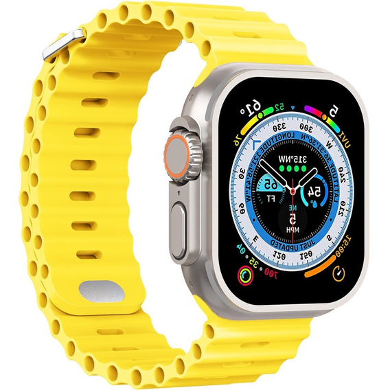 Силіконовий ремінець Apple Watch Ultra 49mm, Black