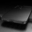 Чехол до Xiaomi Redmi Note 11 Pro 4G / 5G, Carbon Gel, чёрный