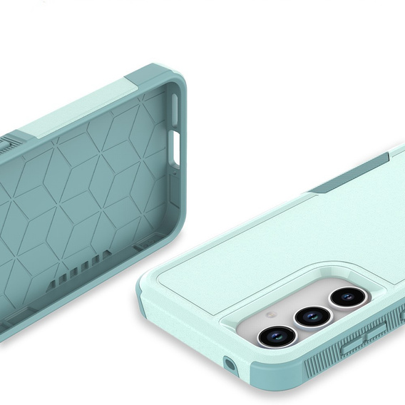 Броньований чохол для Samsung Galaxy A56 5G, Dual Shockproof, зелений