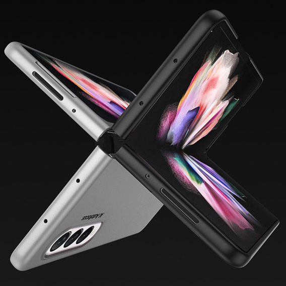Чохол GKK Hard PC для Samsung Galaxy Z Fold3 5G,  Silver