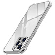 Чохол для iPhone 16 Pro Max, Erbord Dropproof, прозорий + скло