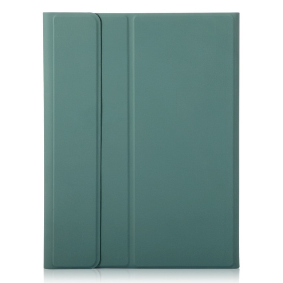 Чохол + клавіатура iPad 10.9 2022 10 Gen, TouchPad Pen Slot, темно-зелений