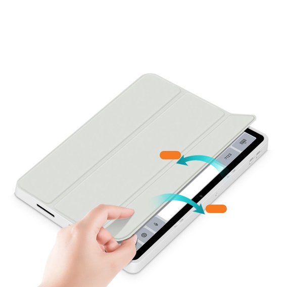 Чехол для Xiaomi Redmi Pad SE 11", Smartcase Hybrid, с местом для стилуса, белый