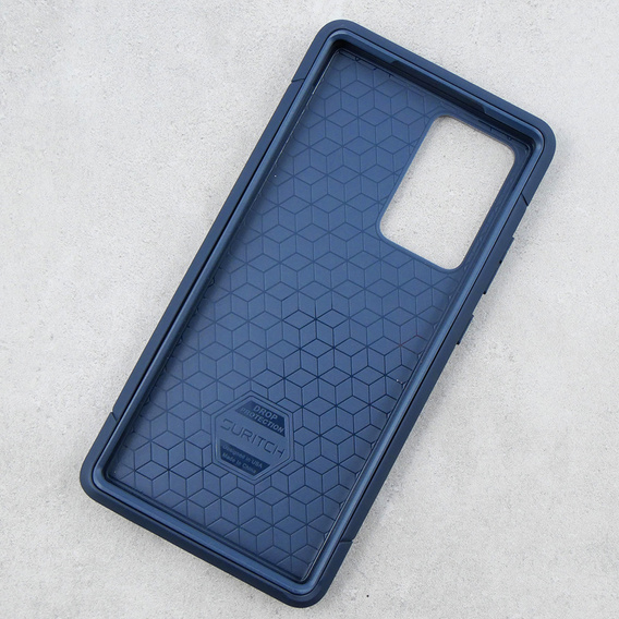 Чехол до Samsung Galaxy Note 20 Ultra, Suritch Basic (Two Frames), темно-синий