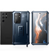 Броньований чохол для Samsung Galaxy S23 Ultra, Dexnor Full Body (Two Frames), темно-синій