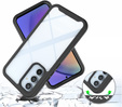 Чoхол Shockproof до Samsung Galaxy A54 5G, із захисним екраном, чорний