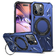 Чохол для iPhone 16 Pro Max, броньований з підставкою та ручкою, м'яти