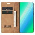 Чохол для Samsung Galaxy A54, ERBORD Vintage, гаманець з клапаном, коричневий