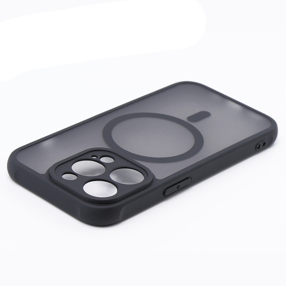 Чохол MagSafe для iPhone 15 Pro, Hybrid Matte Lens Pro, чорний