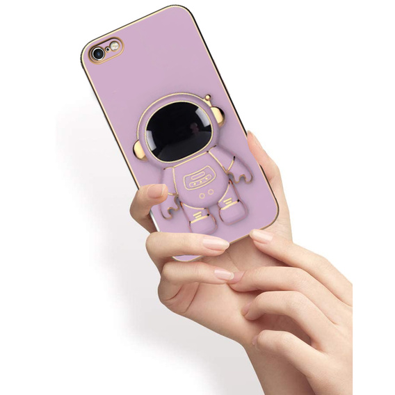 Чoхол до iPhone 7 / 8 / SE 2022 / SE 2020, Astronaut, фіолетовий