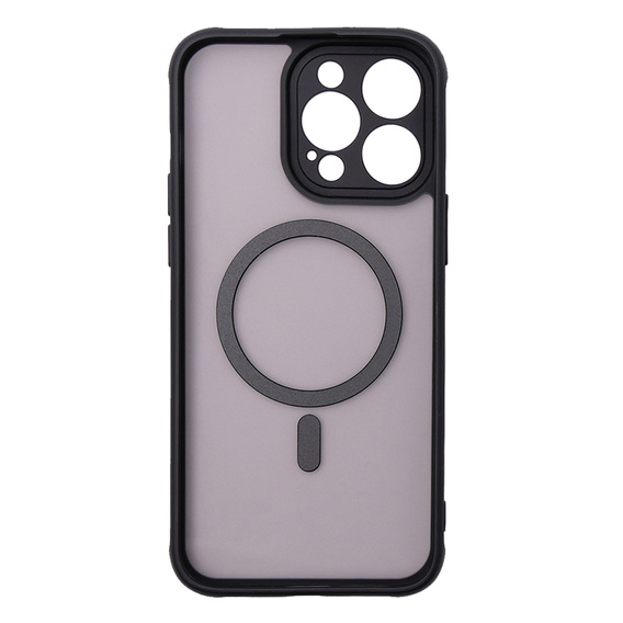 Чохол MagSafe для iPhone 12 / 12 Pro, Hybrid Matte Lens Pro, чорний