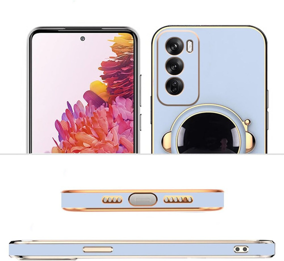 Чехол до Oppo Reno 12, Astronaut, синий