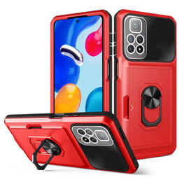 Чехол Premium Kickstand для Xiaomi Redmi Note 11 / 11S, Red