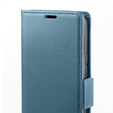 Чохол для Motorola Edge 60 / 60 Fusion, ERBORD Glossy Litchi, гаманець з клапаном, м'яти