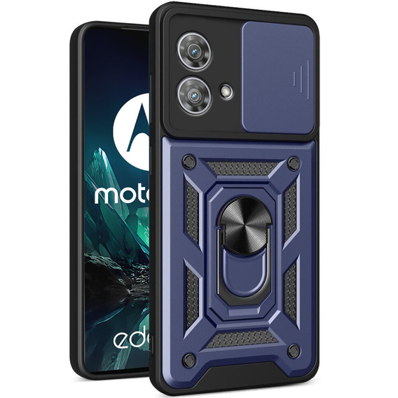 Чохол NOX Camera Slide Motorola Edge 40 Neo, CamShield Slide, синій