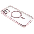 Чехол до iPhone 12 Pro, MagSafe Hybrid, розовый
