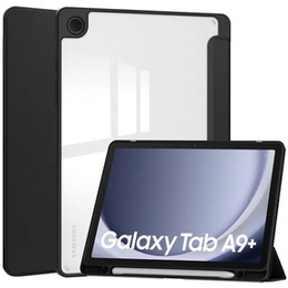 Чехол для Samsung Galaxy Tab A9+, Smartcase Hybrid, с местом для стилуса, чёрный