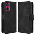 Футляр з клапаном для Motorola Edge 50 Fusion 5G, Card Slot, чорний