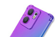 Чехол для Oppo Reno 13F / Oppo Reno 13FS, Gradient Dropproof, Фиолетовый / синий