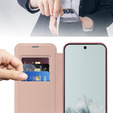Откидной чехол для Google Pixel 9A, RFID Wallet MagSafe CamShield, розовый