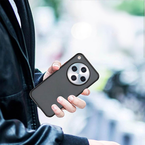 Тонкий корпус для Oppo Find X8 Pro, Slim, прозрачный / черный