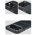Чехол BENKS Kevlar для Samsung Galaxy S25 Ultra, для MagSafe, Carbon Fiber, чёрный
