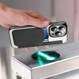 Чохол-книжка для iPhone 13 Pro, RFID Wallet MagSafe CamShield, чорний