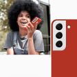 Чoхол до Samsung Galaxy S22+ Plus 5G, Silicone Lite, червоний