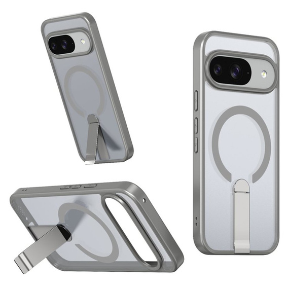 Гибридный чехол Fusion для Google Pixel 10 / 10 Pro, для MagSafe, с подставкой, серый