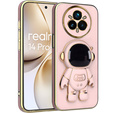 Чoхол до Realme 14 Pro 5G, Astronaut, рожевий